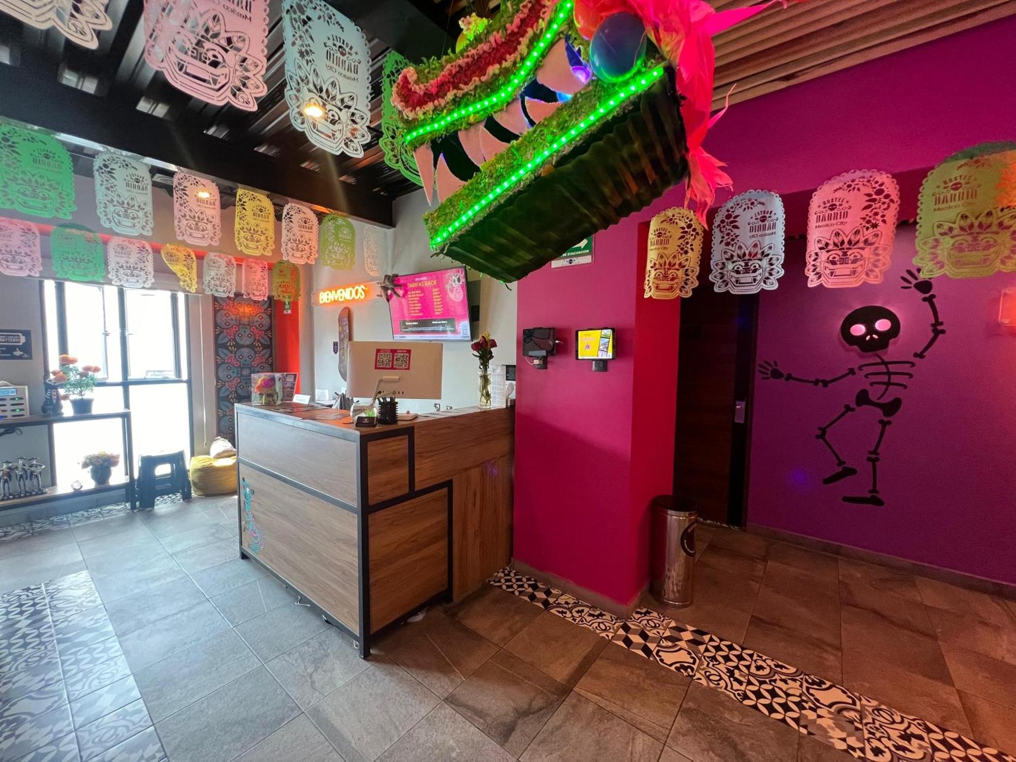 Barrio Downtown Mexico City Hostel 外观 照片
