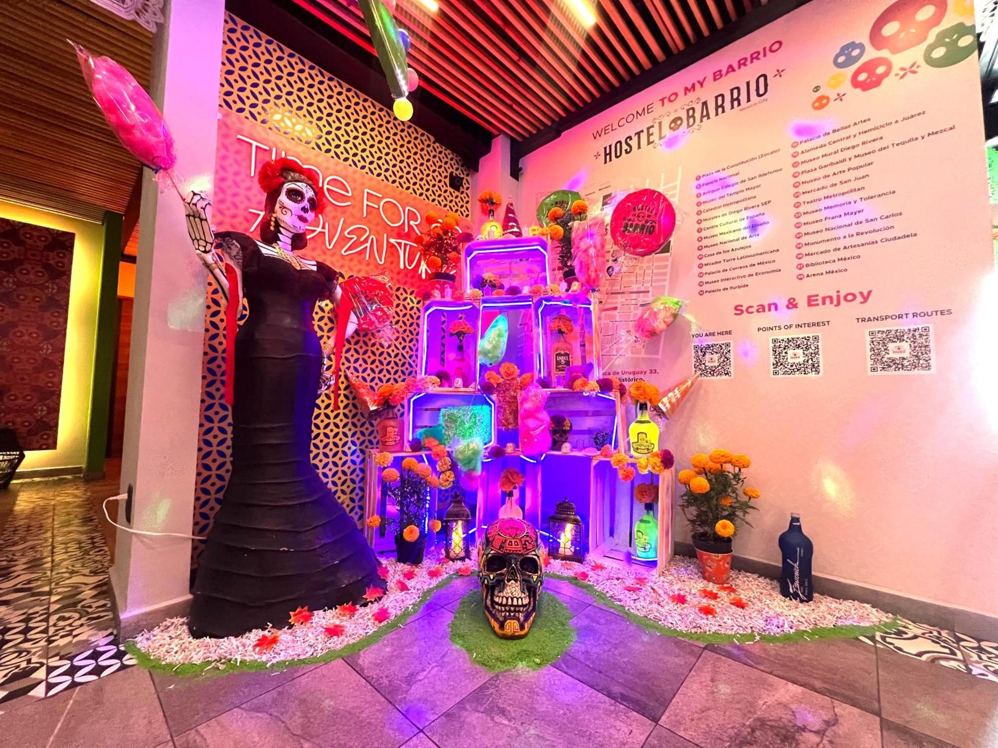 Barrio Downtown Mexico City Hostel 外观 照片