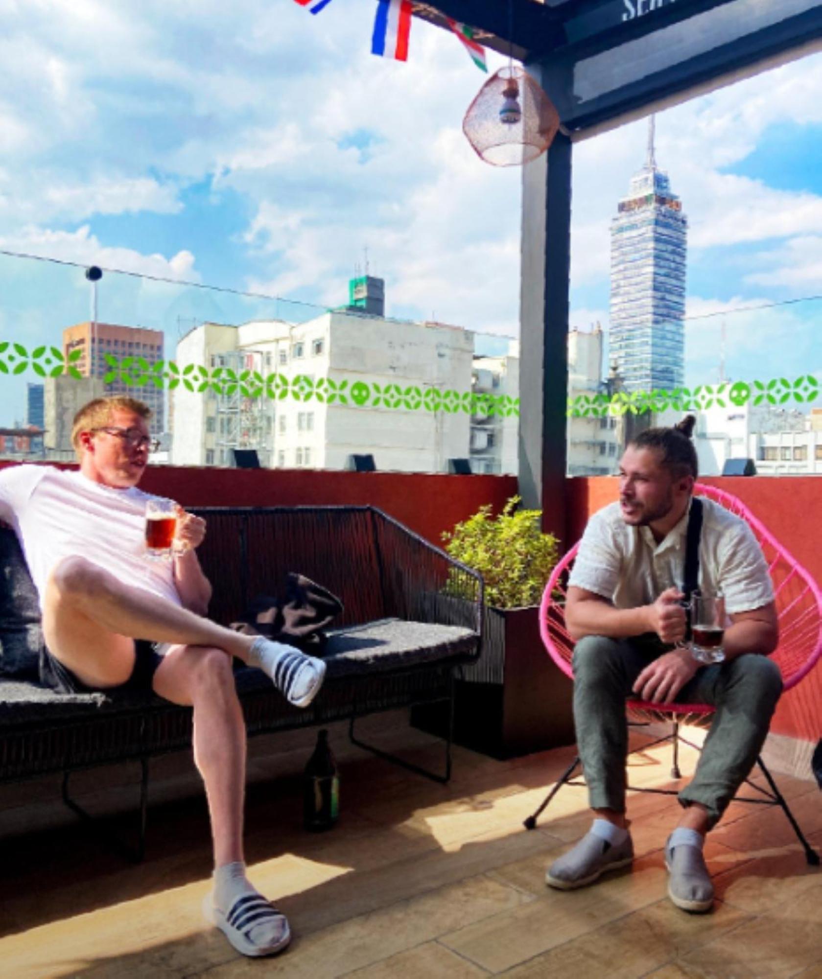 Barrio Downtown Mexico City Hostel 外观 照片